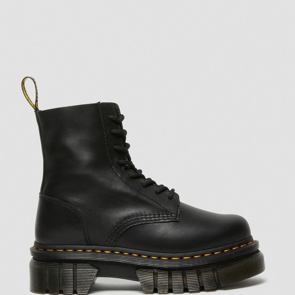 Dr. Martens Black Chunky Sole Boots - Picture 8 of 16